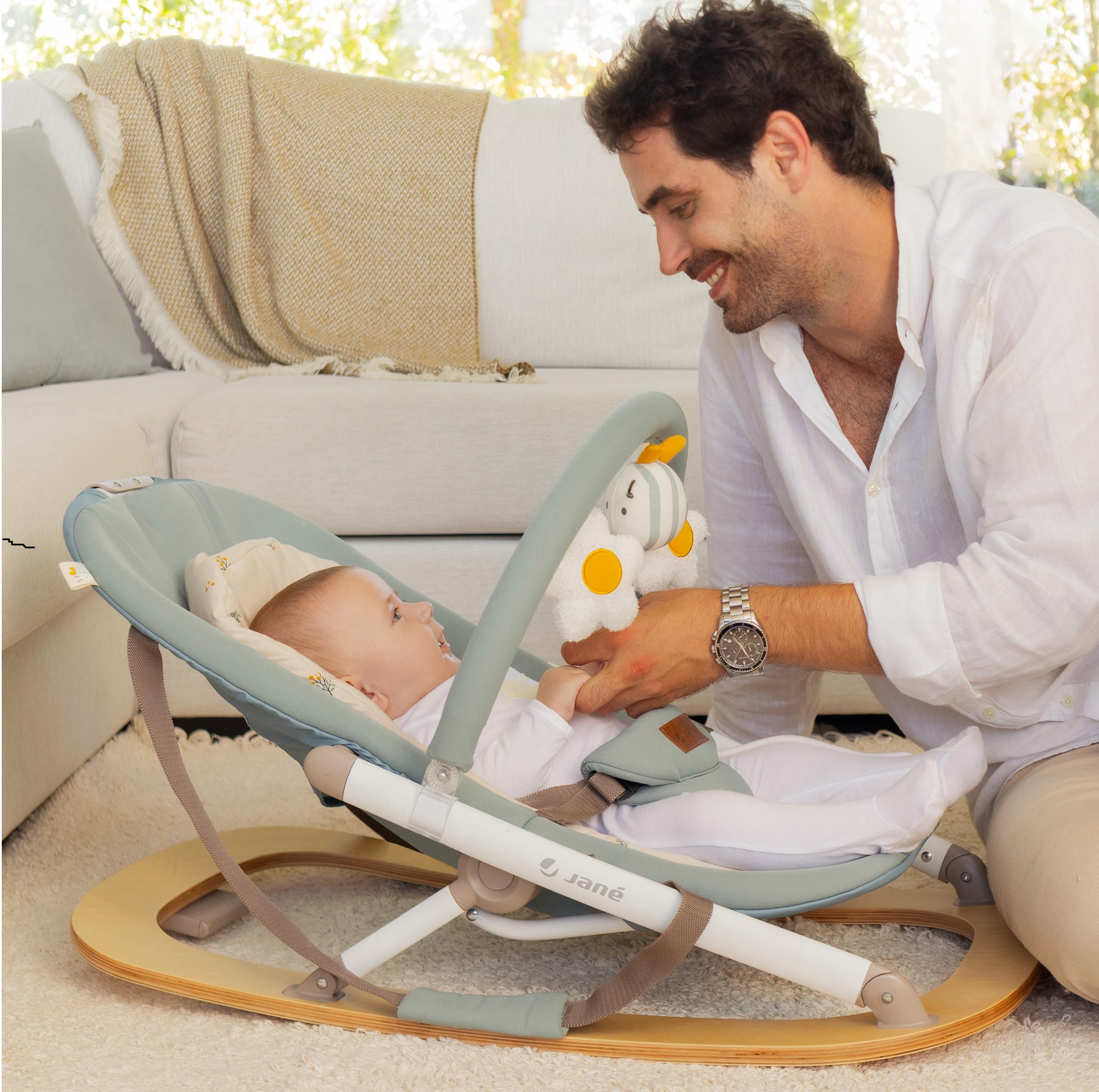 Hamaca Kalm con base de madera Jané - Imagen 8