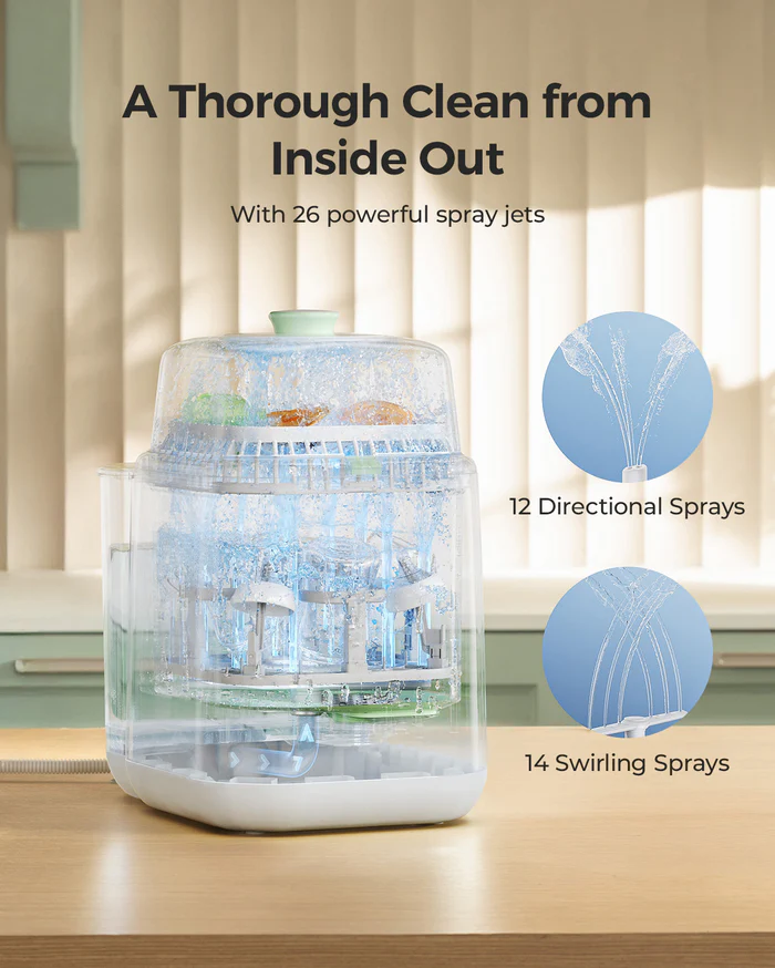 Lavavajillas de biberones Momcozy KleanPal PRO - Imagen 6