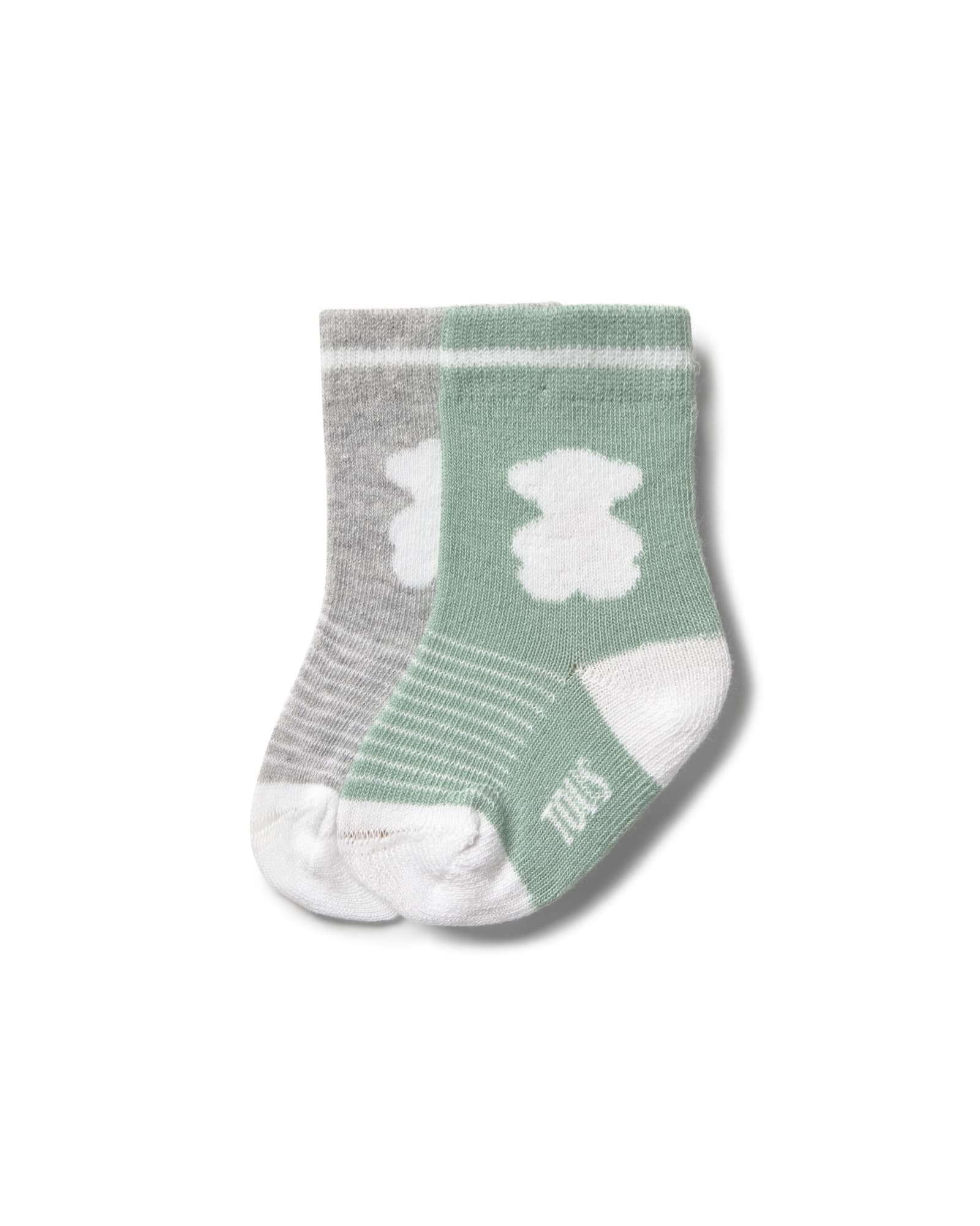 Calcetín corto de bebé con oso - Tous Baby