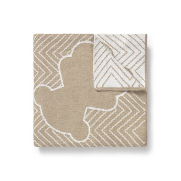 Manta reversible ositos Jaquard- Tous Baby