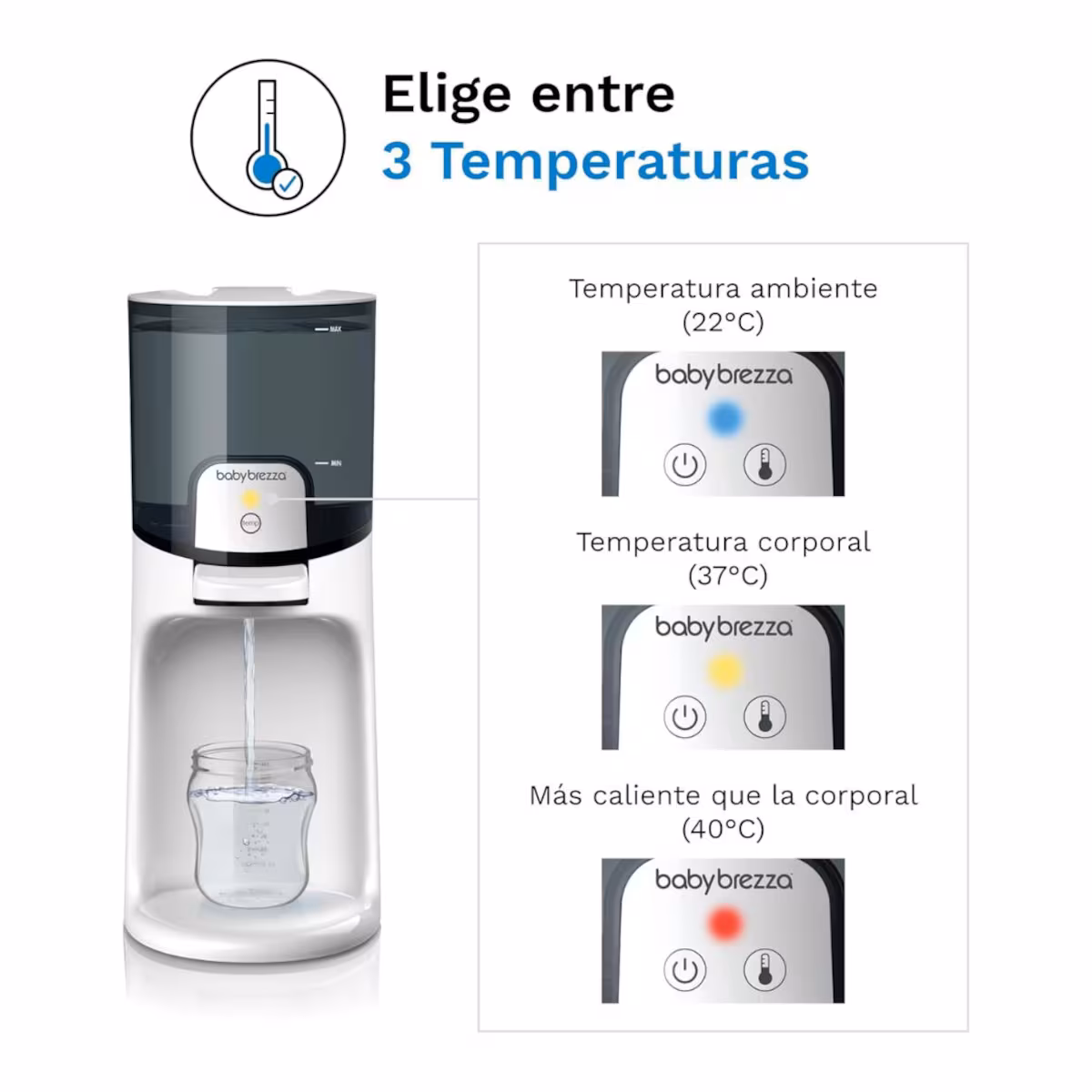 Calientabiberones Instant Warmer BABYBREZZA - Imagen 2