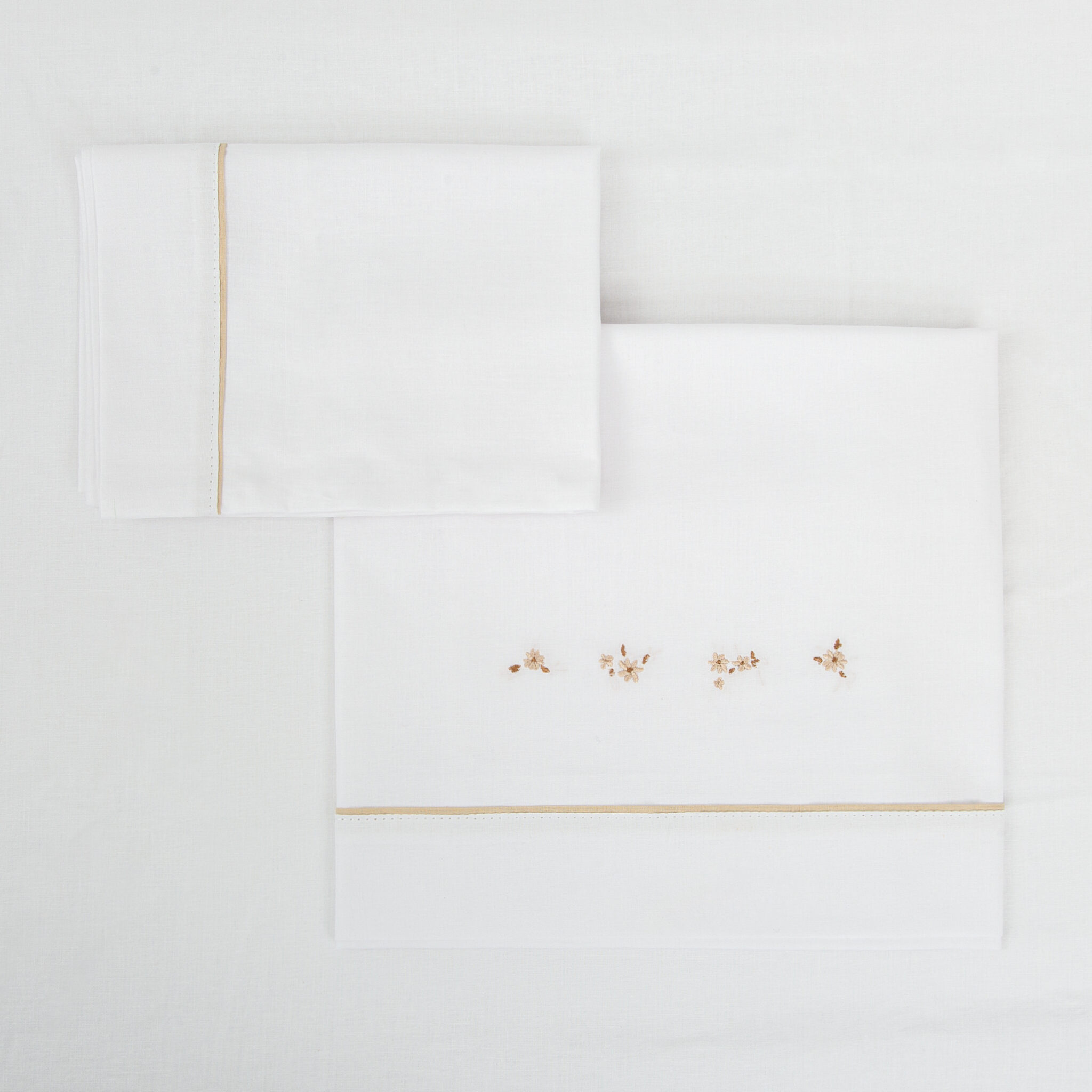 Juego sabanas algodon 100% 3 piezas Anaïs 10 B|Lino Minicuna (50x80 - 90) - Bimbidreams