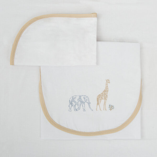 Juego sabanas algodon 100% 3 piezas Tanzania 97 Multic. Coche (40x80) - Bimbidreams