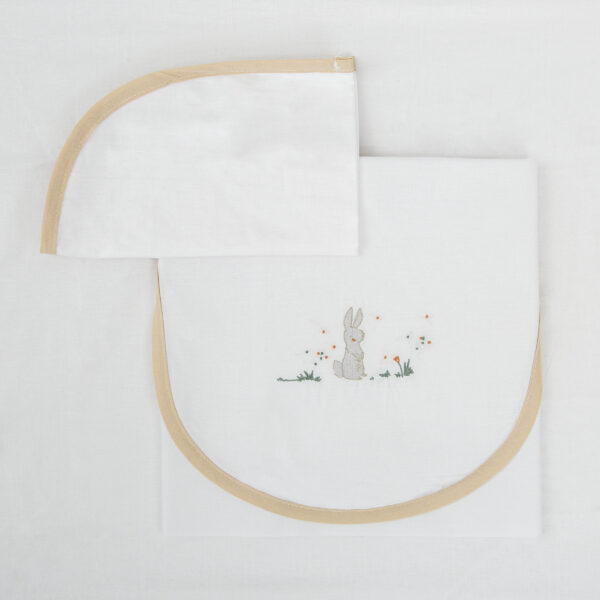 Juego sabanas algodon 100% 3 piezas Campo 10 B|Lino Coche (40x80) - Bimbidreams