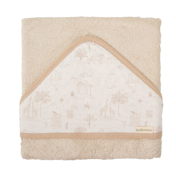 Capa de baño bebé Noe 00 Lino 100X100 - Bimbidreams