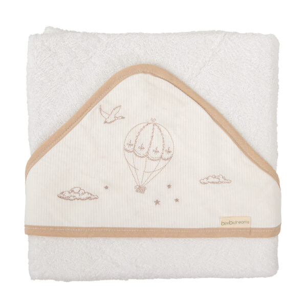 Capa de baño bebé Noe 10 B|Lino 100X100 - Bimbidreams