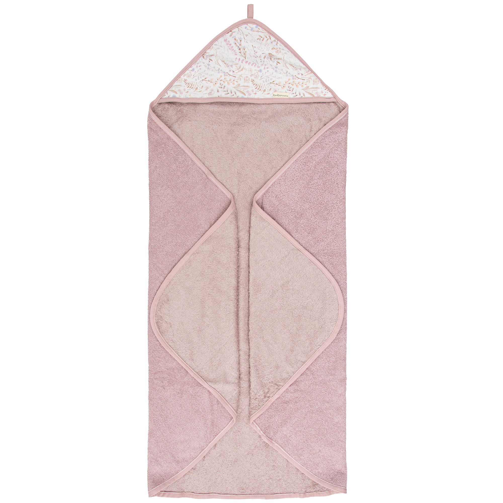 Capa de baño bebé Niza 31 Lila 100X100 - Bimbidreams - Imagen 2