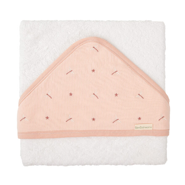 Capa de baño bebé Dafne 14 B|Rosa 100X100 - Bimbidreams