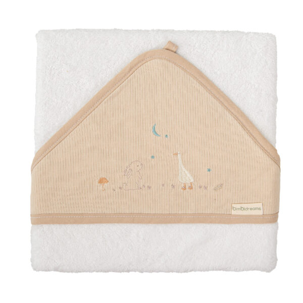 Capa de baño bebé Happy Forest 10 B|Lino 100X100 - Bimbidreams