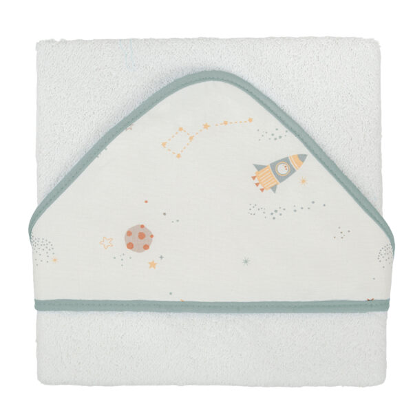 Capa de baño bebé Orbit 13 B|Azul 100X100 - Bimbidreams