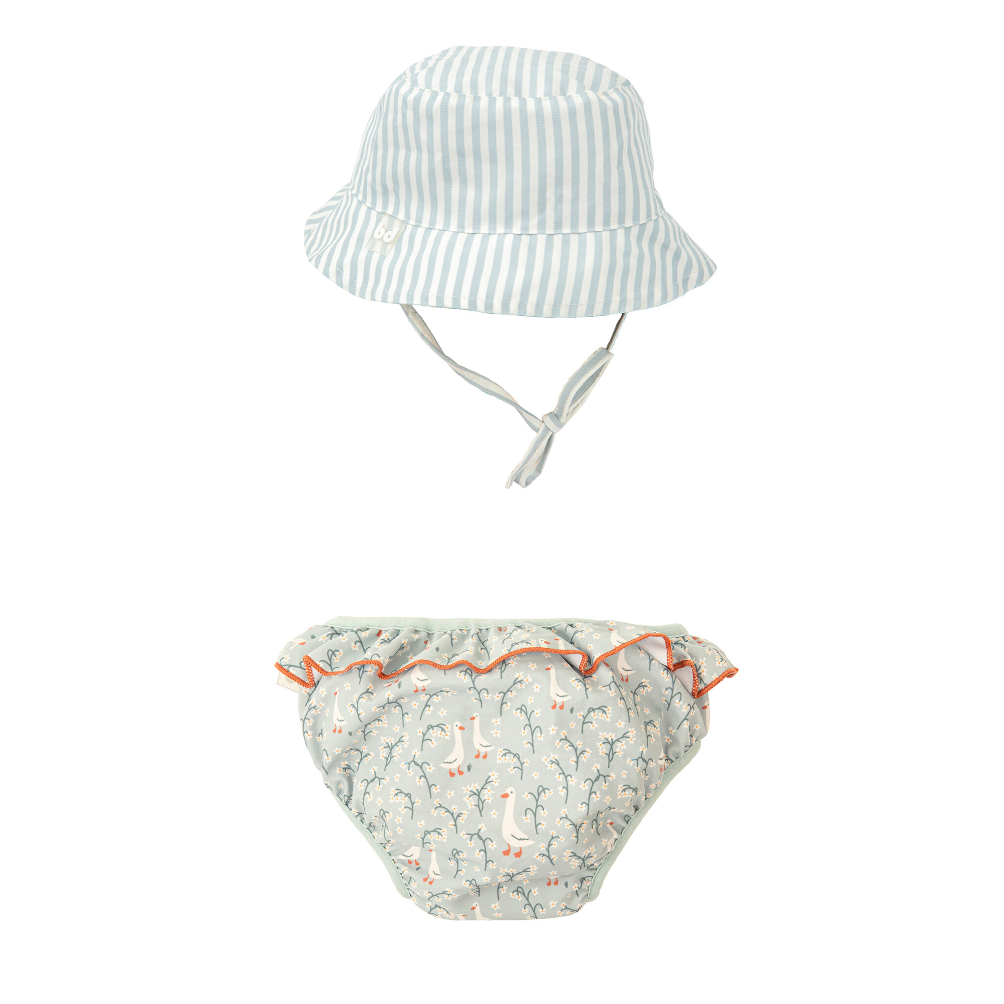 Bañador+gorra con protección solar Guss 16 B|Verde 3 - 12m - Bimbidreams - Imagen 2