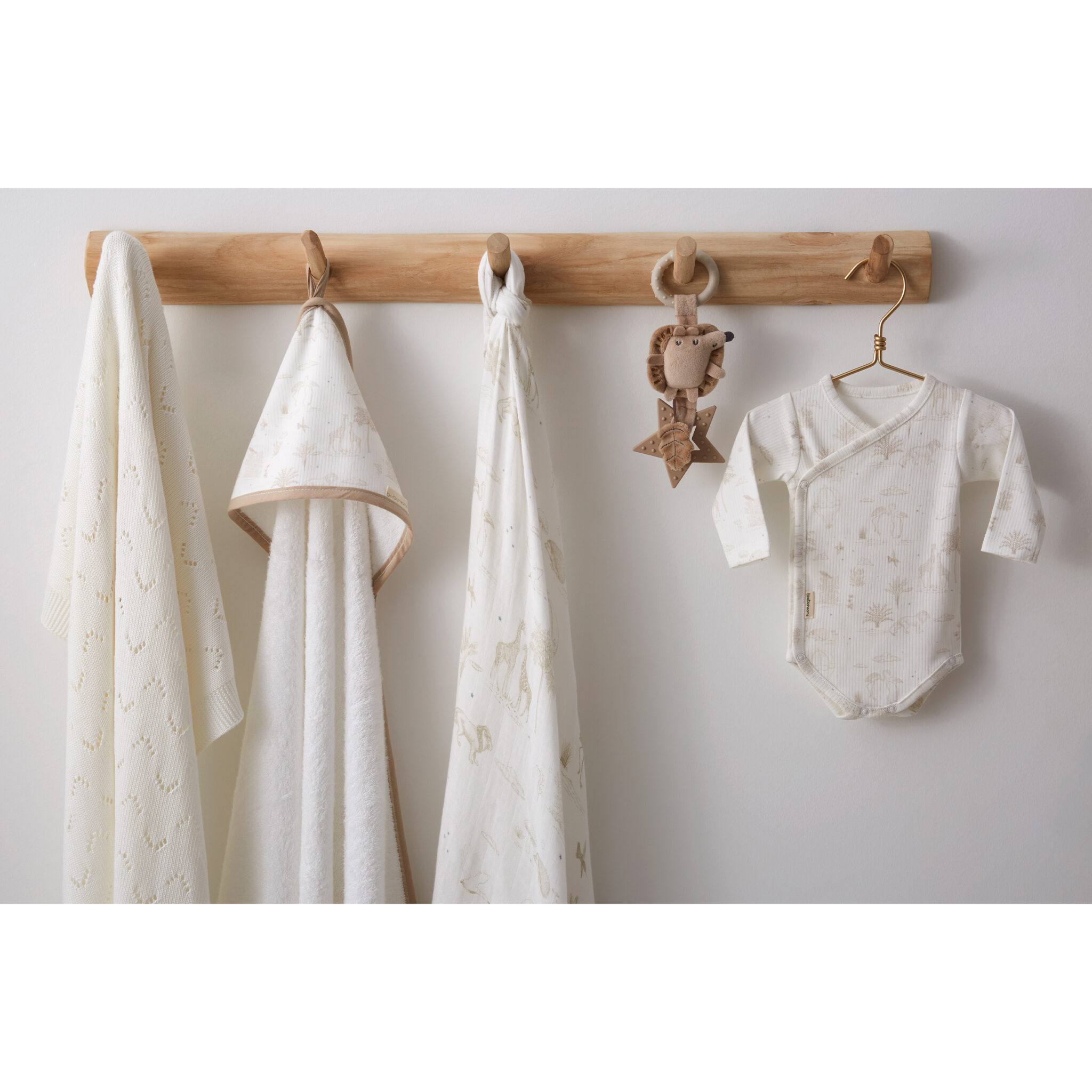 Capa de baño bebé manos libre Noe 10 B|Lino 100X100 - Bimbidreams - Imagen 4