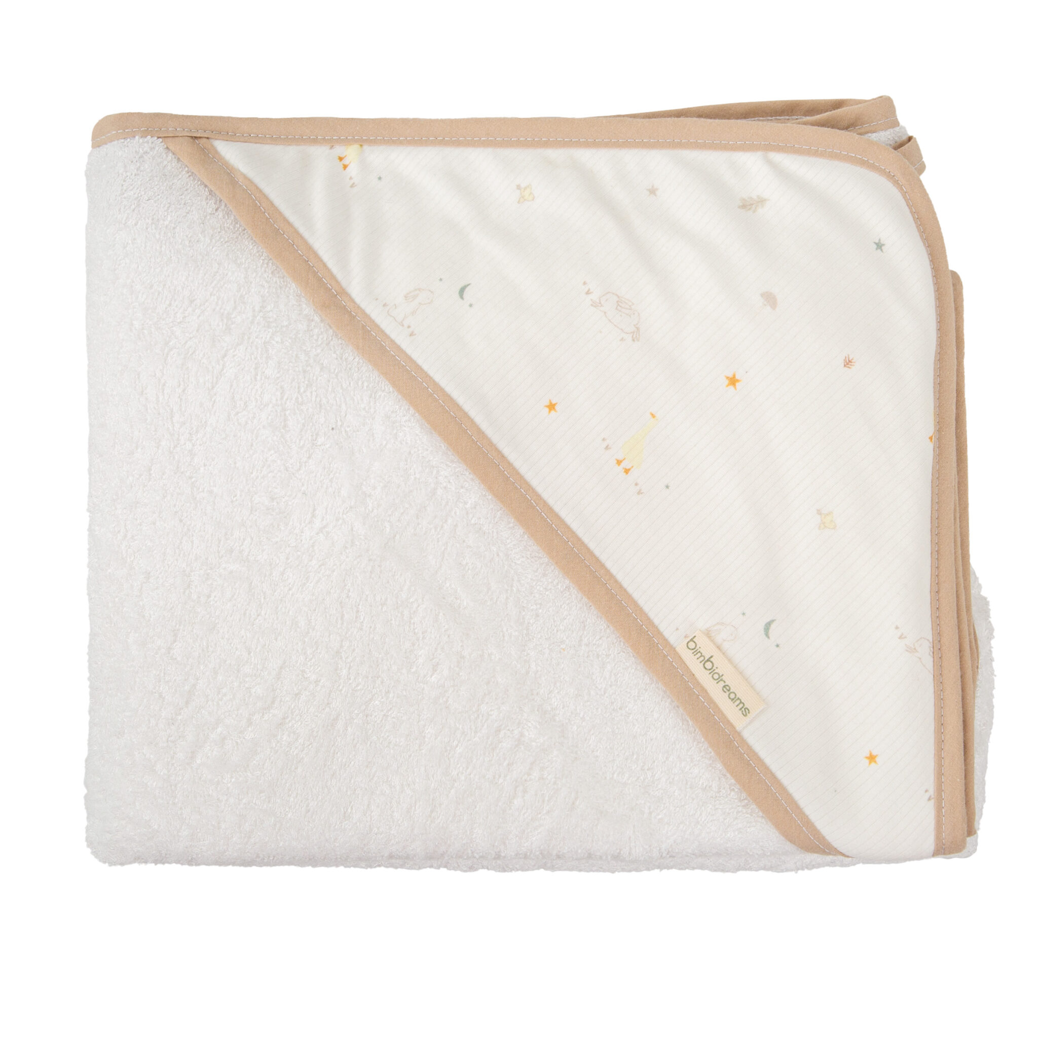 Capa de baño bebé manos libre Happy Forest 10 B|Lino 100X100 - Bimbidreams - Imagen 3