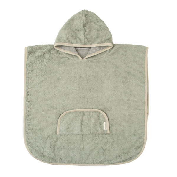 Poncho de baño Basics 06 Verde 12 - 36m - Bimbidreams