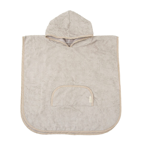 Poncho de baño Basics GB Gris Beig 12 - 36m - Bimbidreams