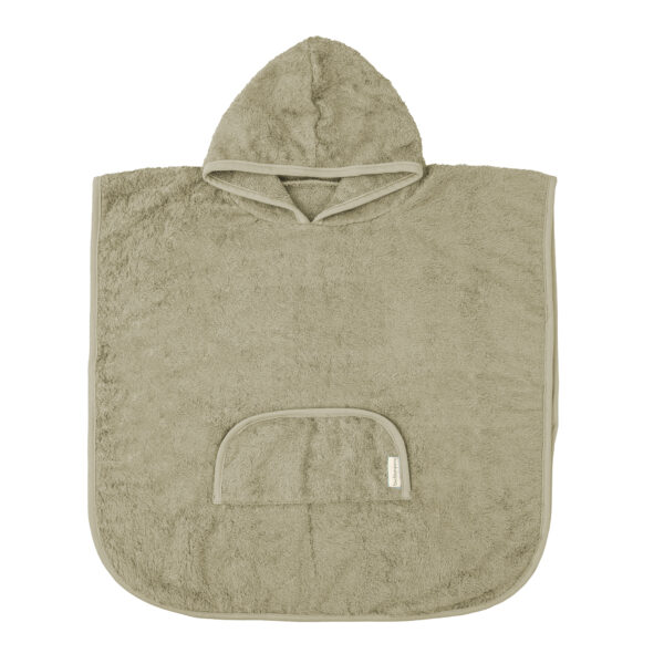 Poncho de baño Basics VM Verde Musgo 12 - 36m - Bimbidreams