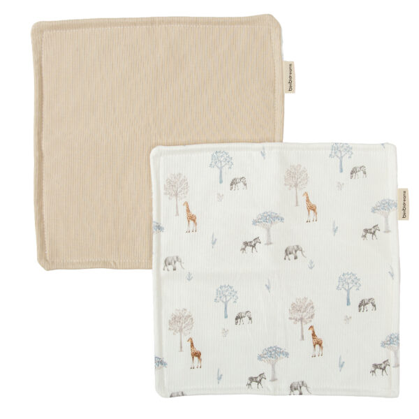 Toallita Bebé - set 2 Tanzania 97 Multic. 30x30 - Bimbidreams
