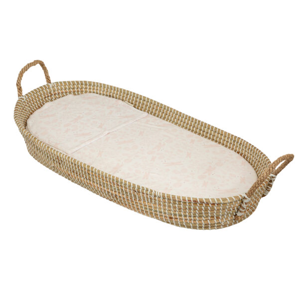 Sabana bajera + Secababas Dafne 14 B|Rosa coche/capazo 40x80 - Bimbidreams