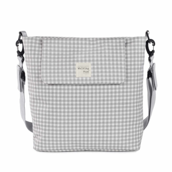 Bolsa Canastilla I Love Vichy Gris