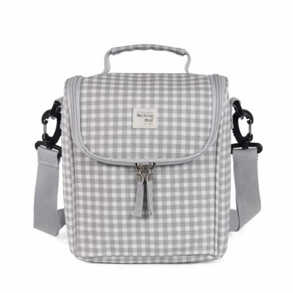 Bolsa Termica Biberones I Love Vichy Gris