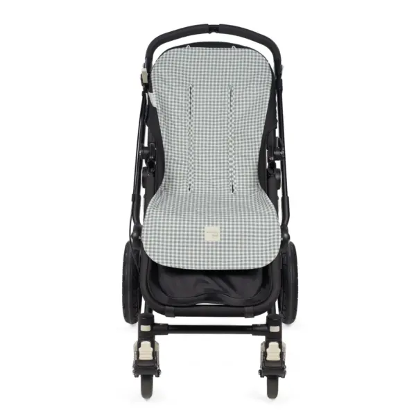 Colchoneta I Love Vichy Cuadro Verde