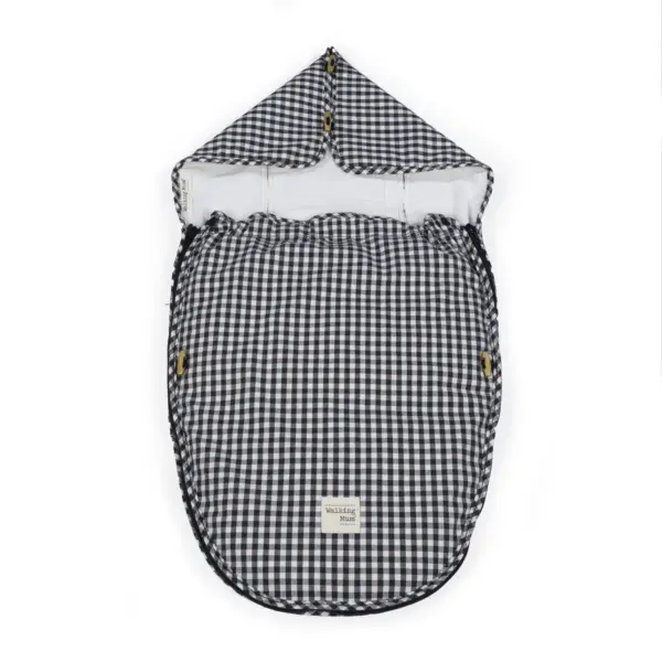 Saco Cuco 2 En 1 I Love Vichy Negro entretiempo  TOG 2,5