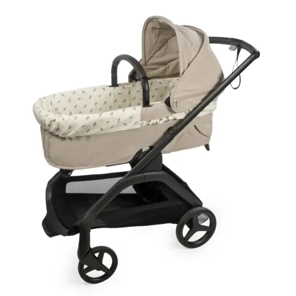 Cubre cuco gomas + Sábana ajustable cuco Mimosa Verde