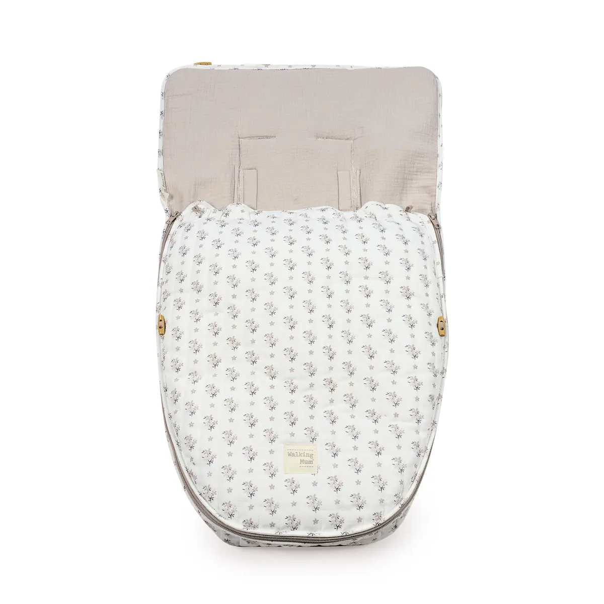 Saco Cuco 2 en 1 Botton Entretiempo Flores TOG 2,5 - Imagen 2