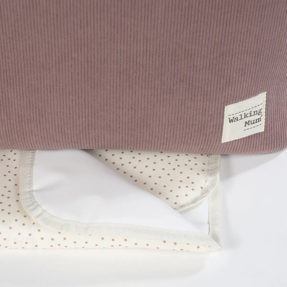 Bolsa Canastilla Pana Gala Cerise - Imagen 2