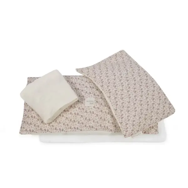 Edredón + bajera + almohada cuna 90x50 cm Gala Cerise TOG 2,5