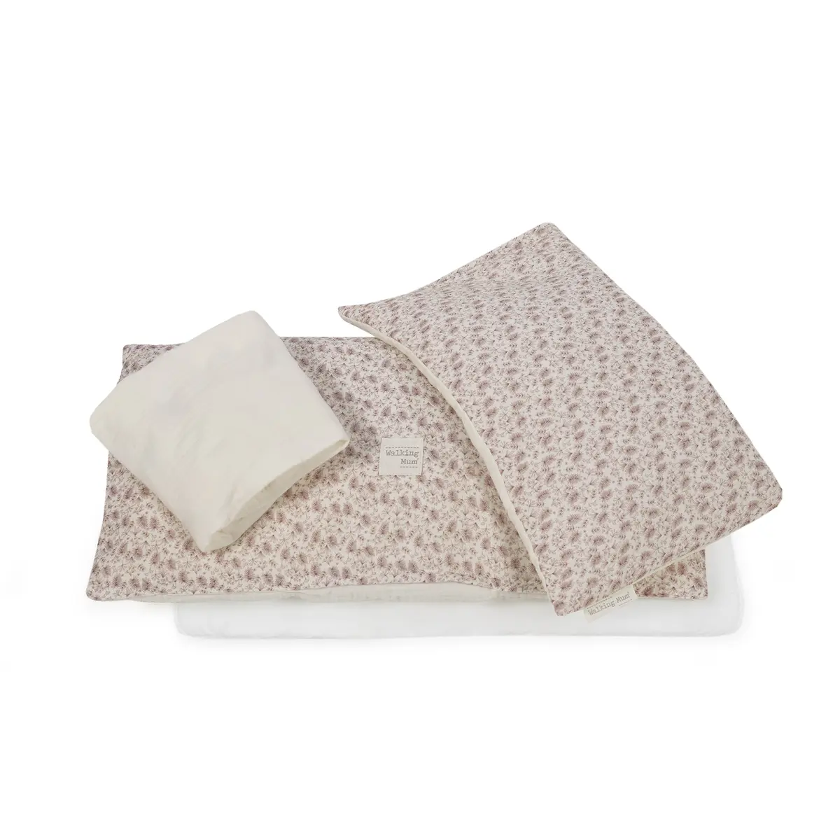 Edredón + bajera + almohada cuna 90x50 cm Gala Cerise TOG 2,5