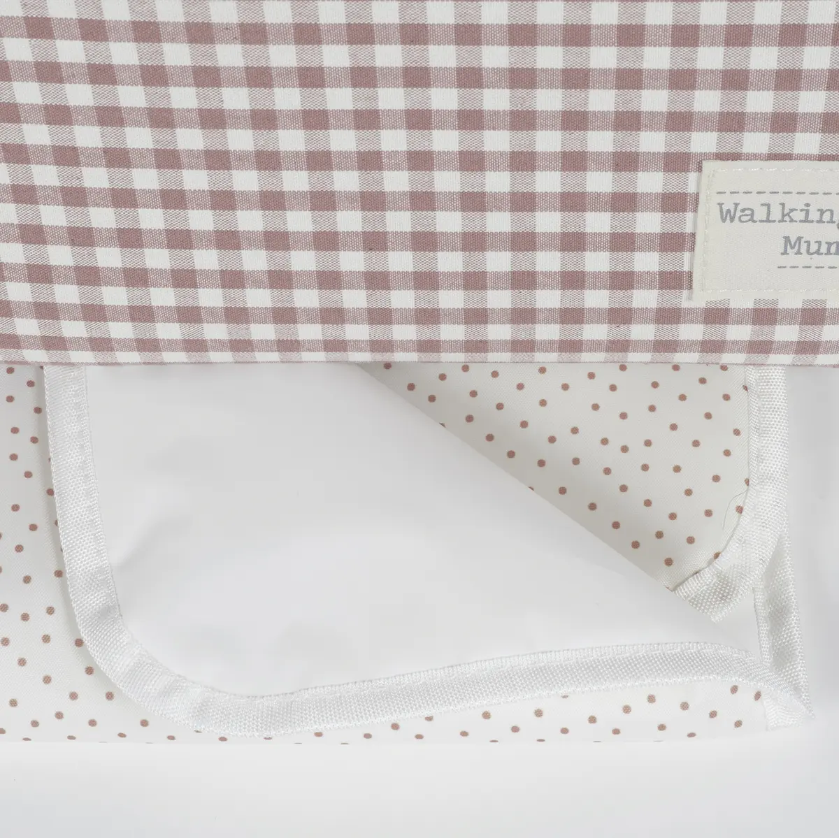 Mochila Praliné Vichy Moka - Imagen 2