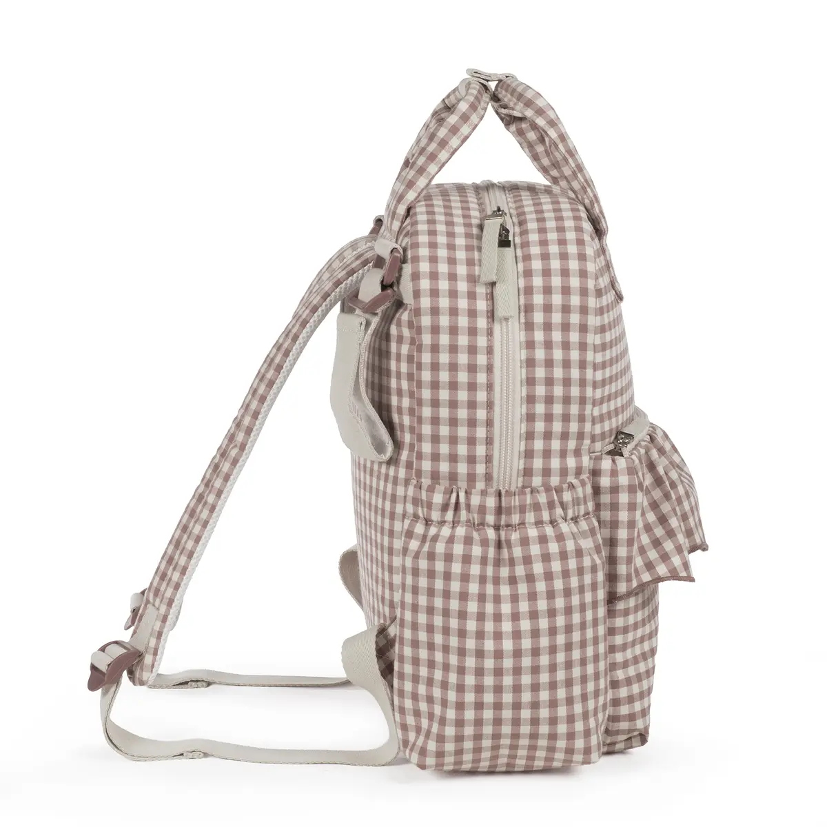 Mochila Praliné Vichy Moka - Imagen 5