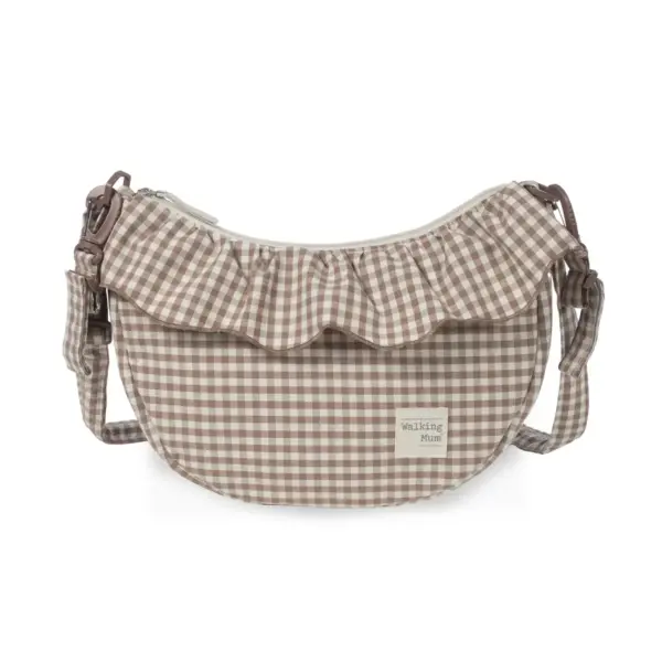 Bolso Crossbody Gondola Praliné Vichy Moka