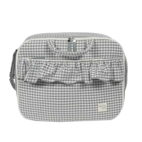 Maleta Praliné Vichy Matcha