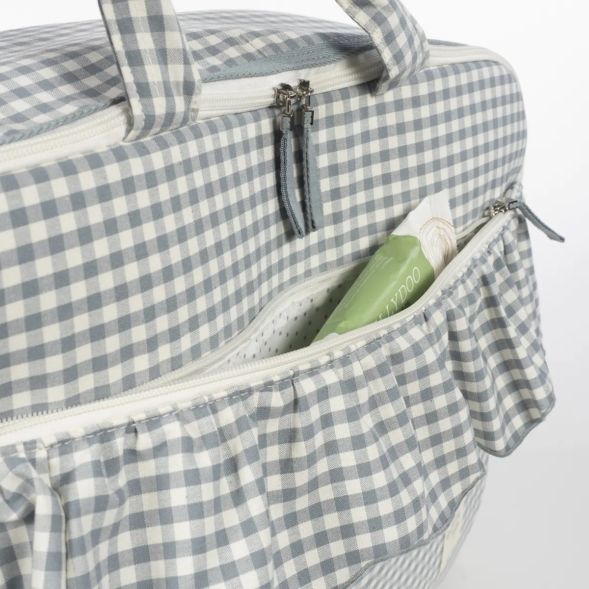 Maleta Praliné Vichy Matcha - Imagen 6