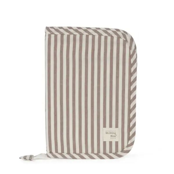 Portadocumentos Praliné Rayas Moka