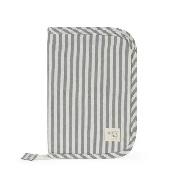 Portadocumentos Praliné Rayas Matcha