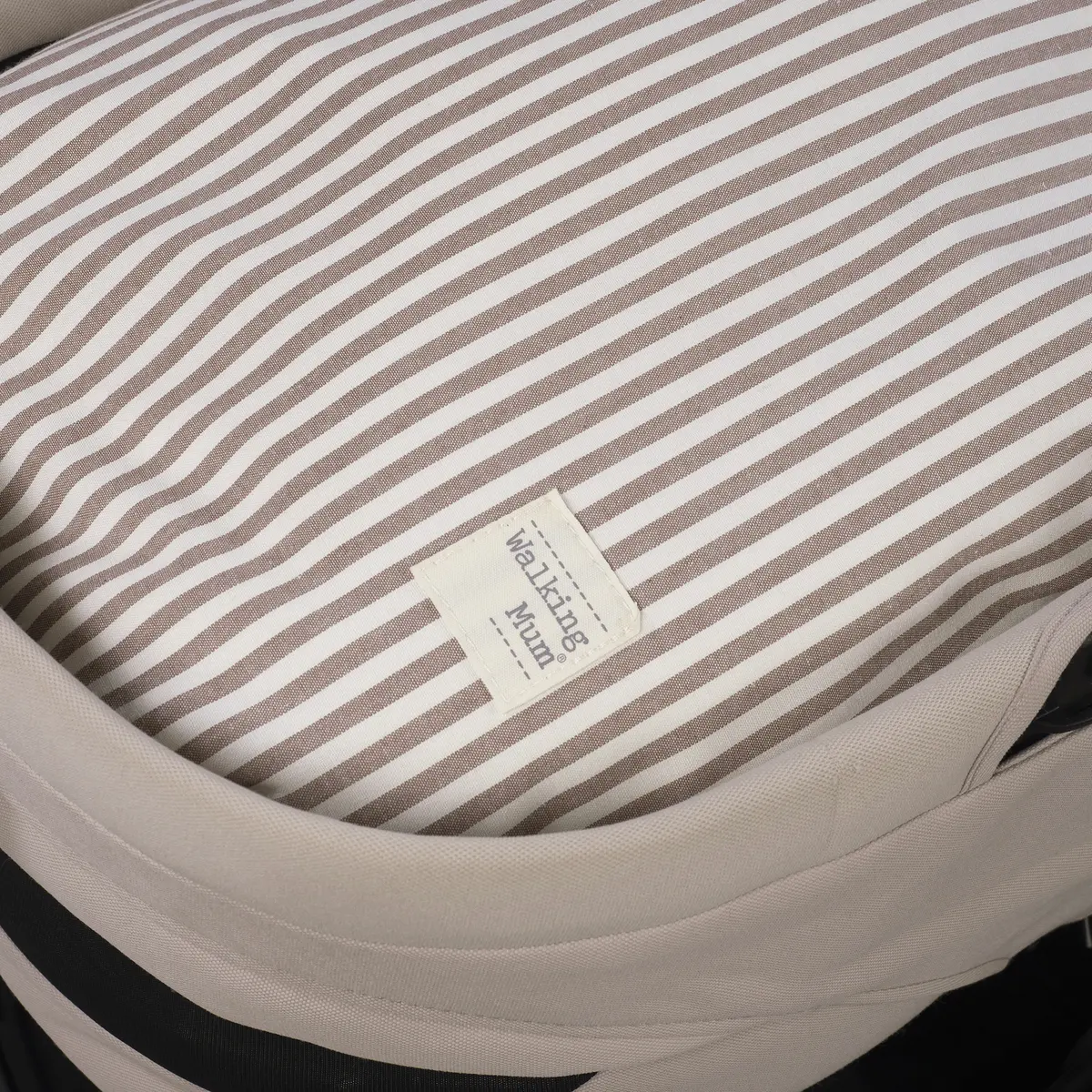 Saco Arrullo Praliné Rayas Moka TOG 1 - Imagen 6