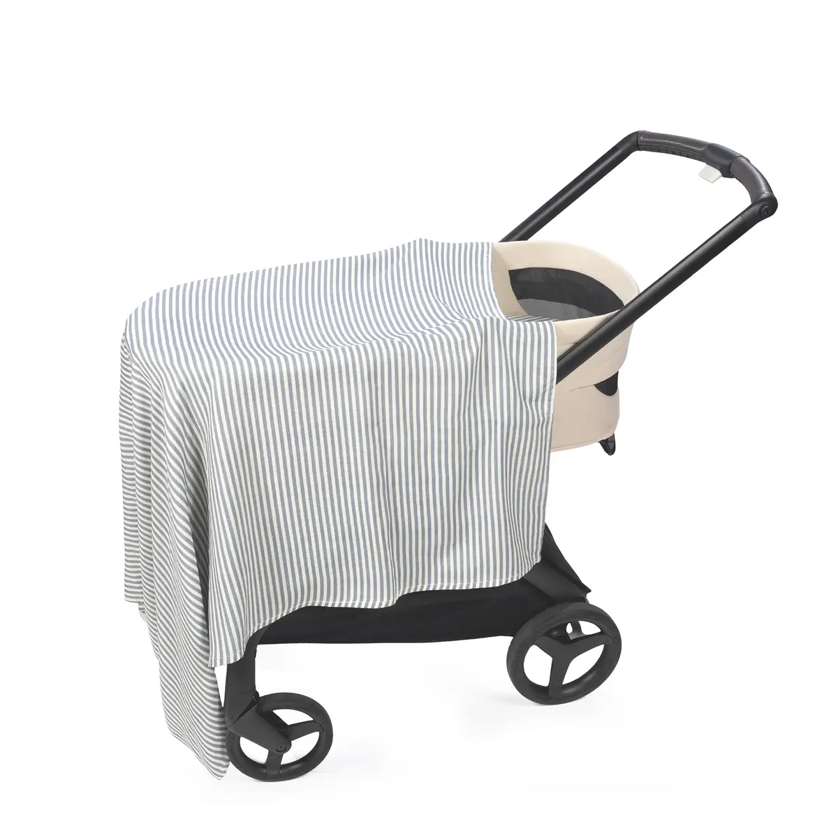 Muselina Praliné Rayas Matcha - Imagen 4