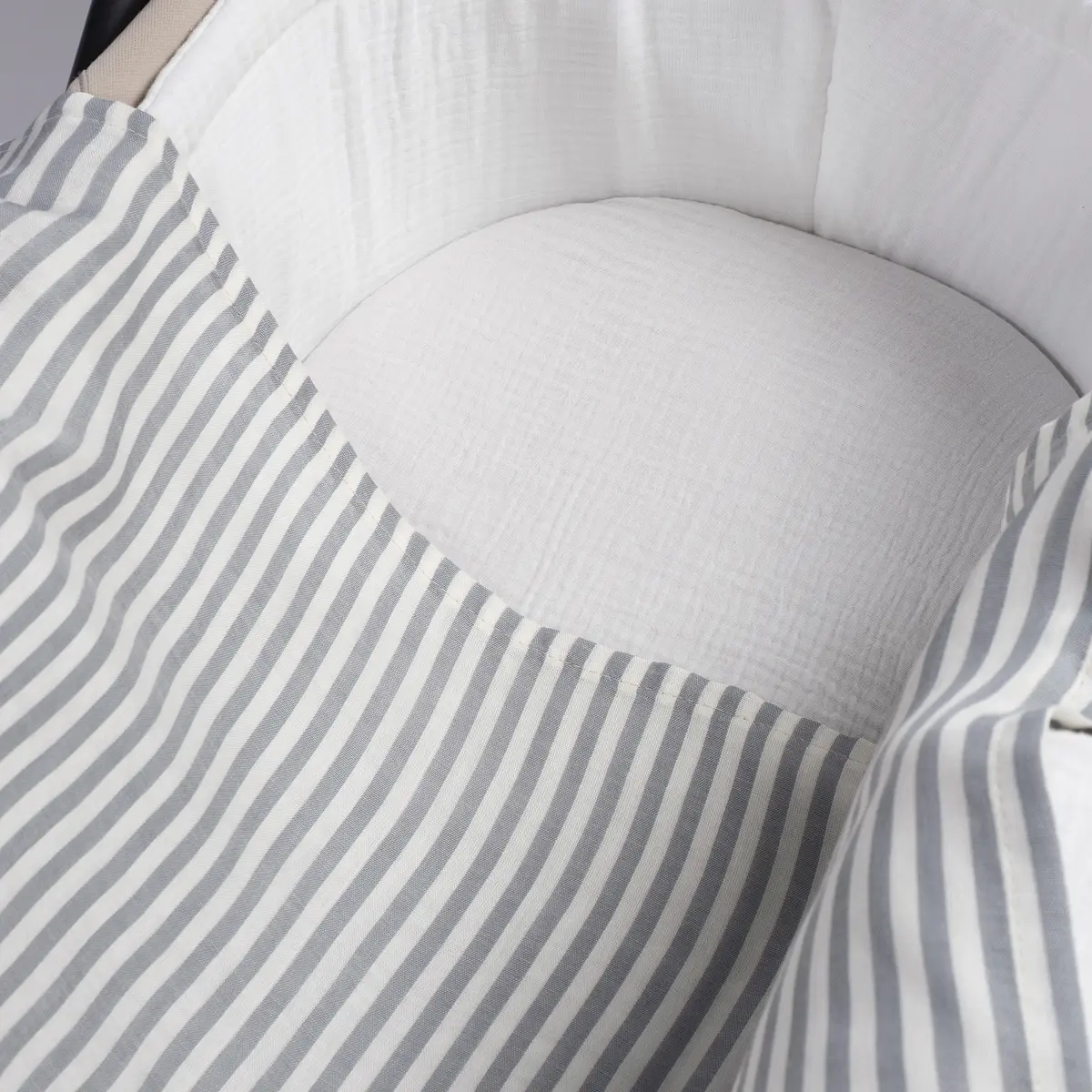 Muselina Praliné Rayas Matcha - Imagen 5