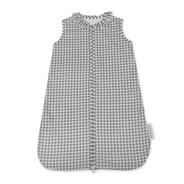 Saco Dormir verano Praliné Vichy/Rayas Matcha TOG 0,5