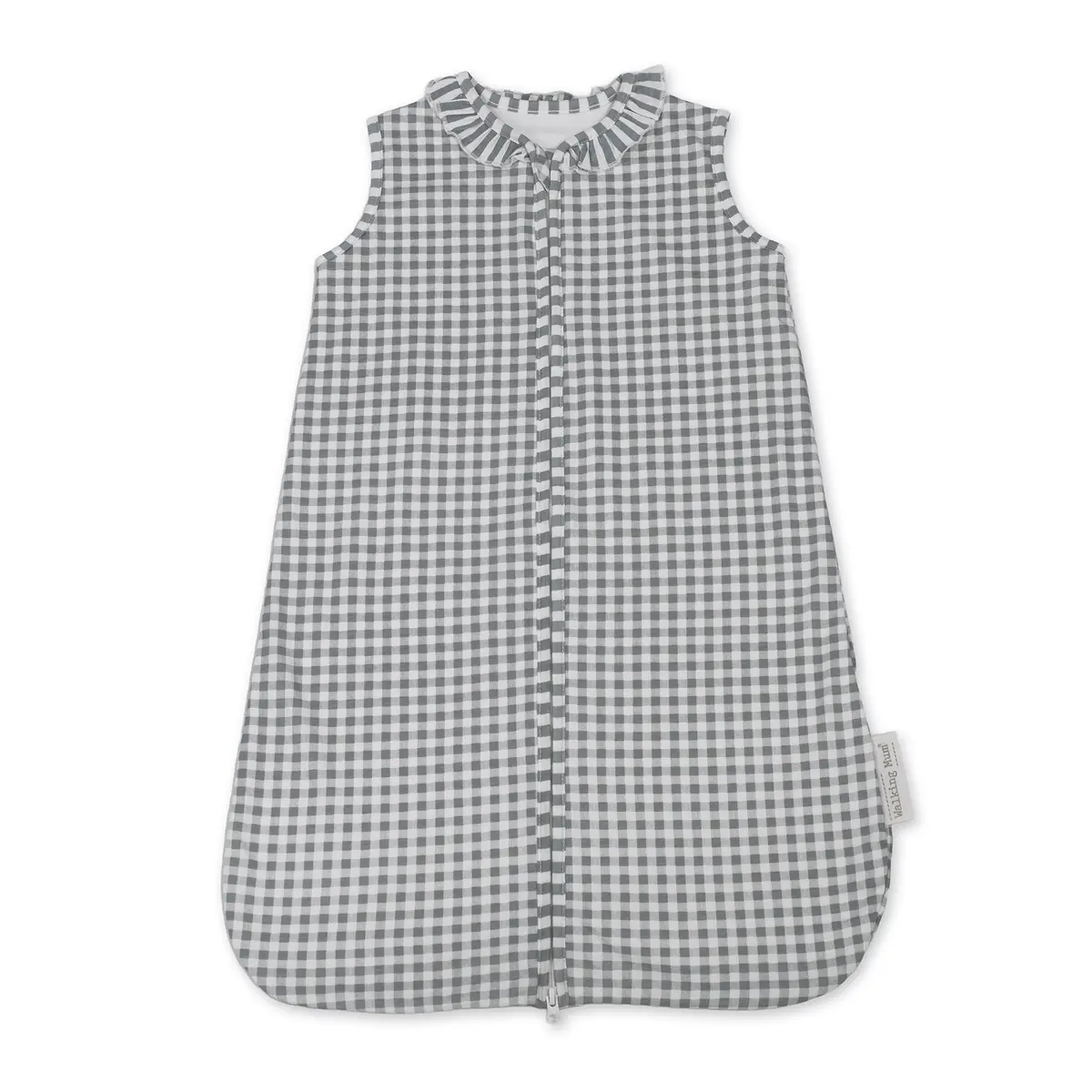 Saco Dormir verano Praliné Vichy/Rayas Matcha TOG 0,5