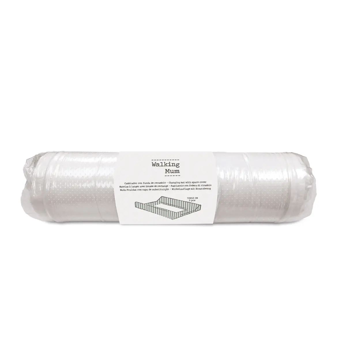 Cambiador Home Praliné Rayas Matcha - Imagen 5