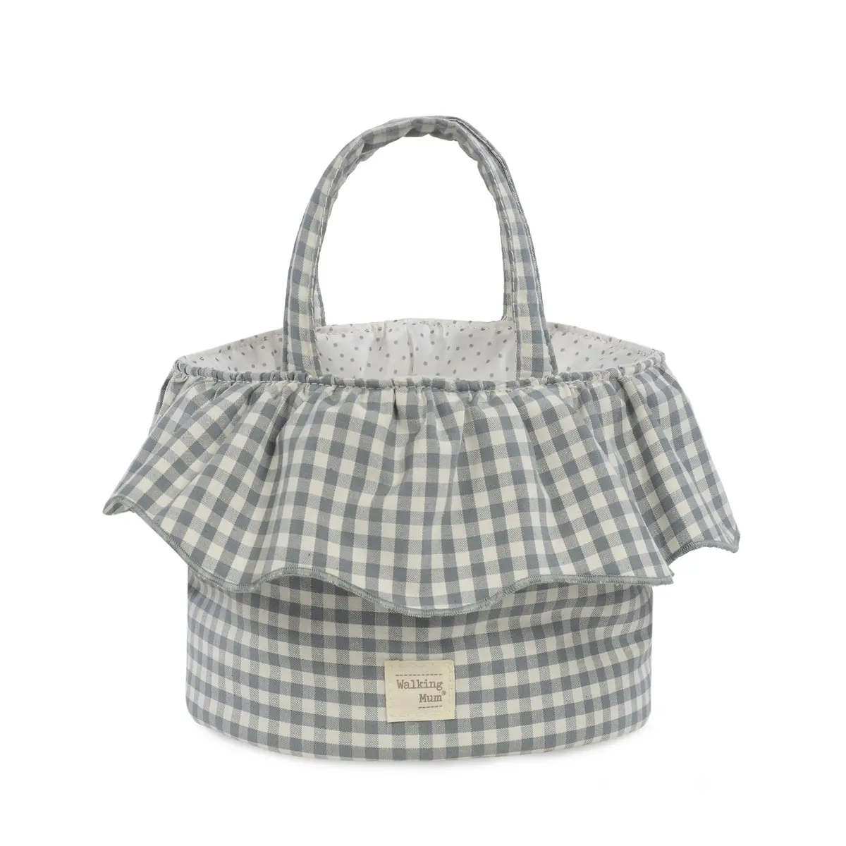 Cesta Organizadora Praliné Vichy Matcha