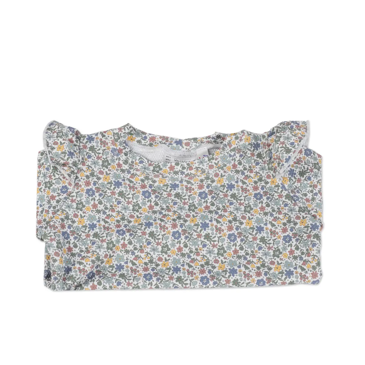 Camiseta Anti-UV Flowers T/S (9-12 m) - Imagen 2