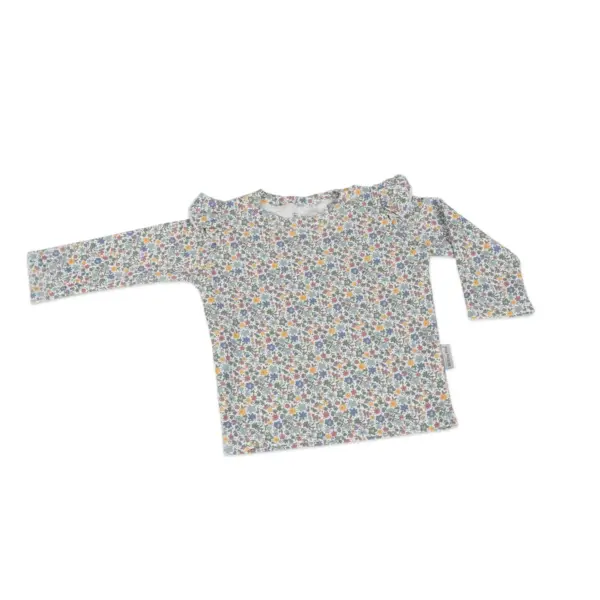 Camiseta Anti-UV Flowers T/M (12-24 m)