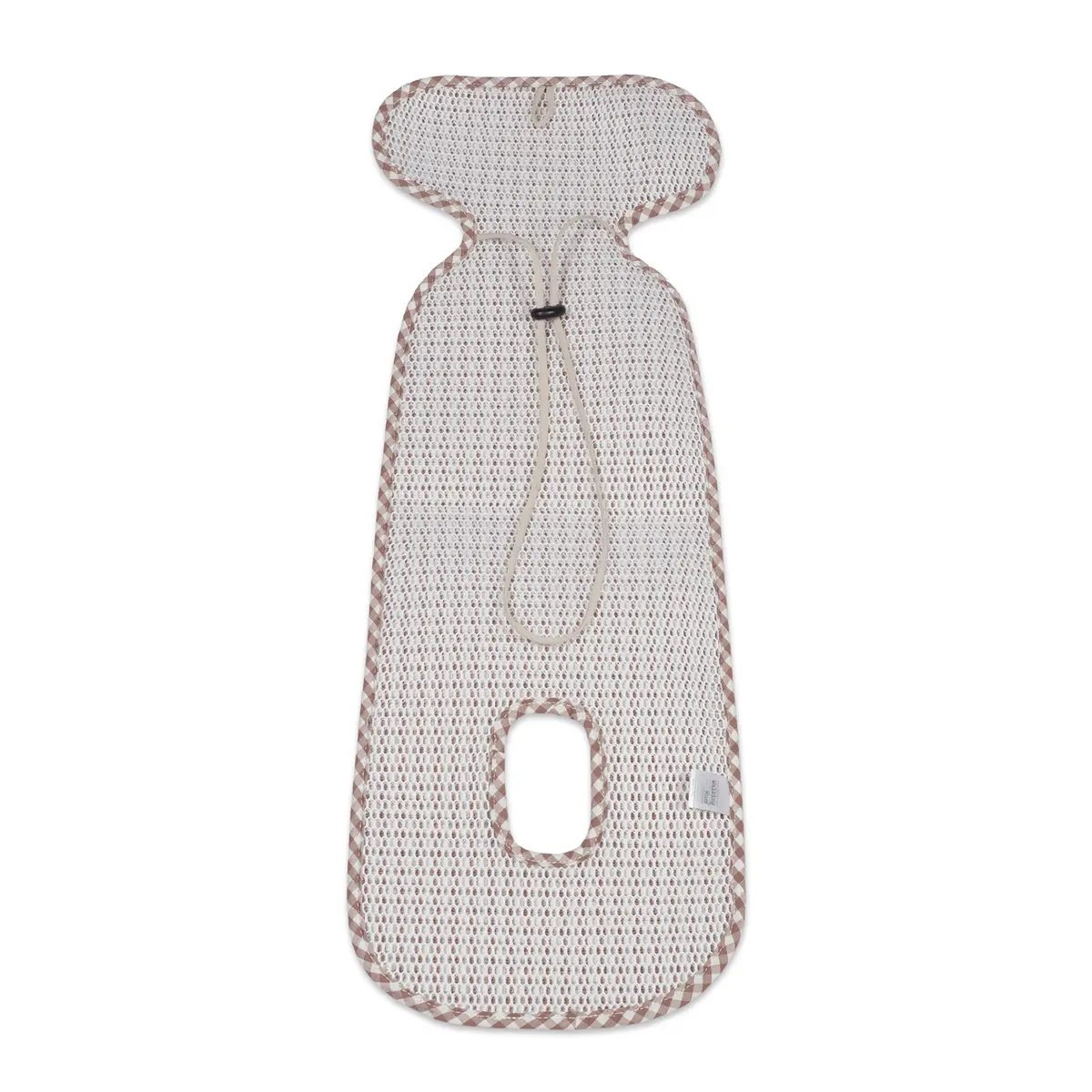 Colchoneta Auto Praliné Vichy Moka - Imagen 3