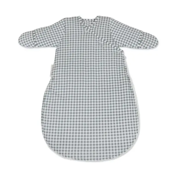 Saco Dormir invierno Praliné Vichy/Rayas Matcha TOG 2,5