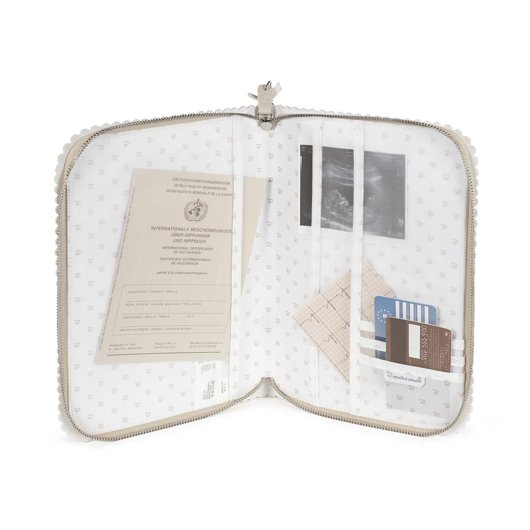 Portadocumentos Bebé Icon Cream - Imagen 3